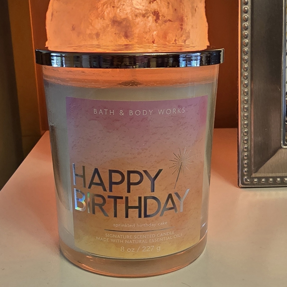 BBW Single Wick Candle Happy Birthday